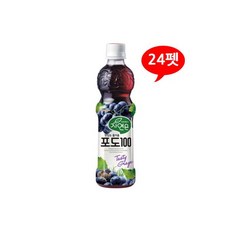 웅진 자연은 포도 100 500mLx24펫