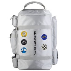 스키부츠 가방 스노우보드 백팩 배낭 대용량 1. 연회색, 라이트그레이 lh5배지포함, 1개