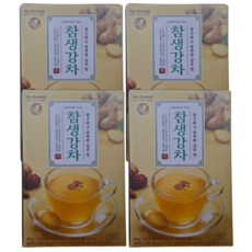 노브랜드 참생강차 15g 30스틱, 4개, 30개입