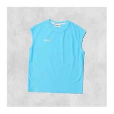 내셔널지오그래픽 키즈 K232URG670 백로고 워터 슬리브리스 라운드티 BLUE 243583 FE3181927-E2B