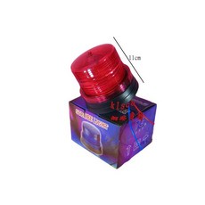 紅鷹牌 LED爆閃警示燈 單螺絲 HCX 台灣製 適用於哈雷機車, 1個, 12V 紅色, 紅色