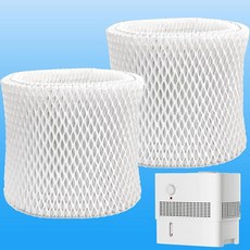 LeoTube Pelonis 가습기 PSU10E1BB PSU10E1WW PSU10E2FBB 및 PSU10E2FWW용 필터 2팩 필터와 호환되는 흡수 교체, LeoTube Pelonis 가습기 PSU10E1BB,