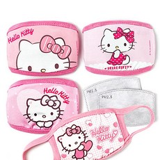 헬로키티 러빙유 아동방한대-필터교체형 마스크 4EA79m6+9fMx