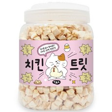 고지식 국내산 반려동물 동결건조 트릿 간식, 1개, 400g, 치킨