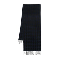 칼 라거펠트 프린지 패턴 스카프