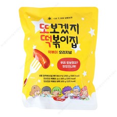 홍대맛집 또보겠지 떡볶이집 오리지널 떡볶이 (즉시배송), 1세트, 515g