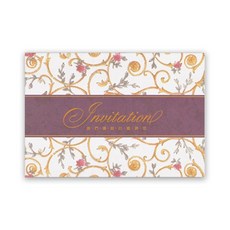 1A 邀請卡 50張入 C2256 - 商務邀請、節慶派對適用，高品質紙張，經濟實惠, 1個