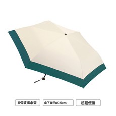 超輕遮陽傘女士高級感防紫外線黑膠太陽傘晴雨兩用摺疊傘防曬傘