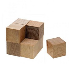 요기팜 3가베 정육면체 8개 / 원목 가베 리필 단품 놀이 교구 엄마표 홈스쿨링 유치원