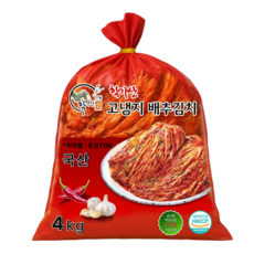 유성TOP 안동 학가산 고랭지 갓담은 생김치 (국산), 4kg, 1개