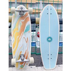 32寸陸地衝浪板 滑板轉向橋 刷街練習板, 如圖所示, 1個