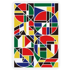 PET 모던 핸드메이드 스텐실 구조적 라인 프린팅 홈 아트 장식 DIY, 아더스 390, 1개