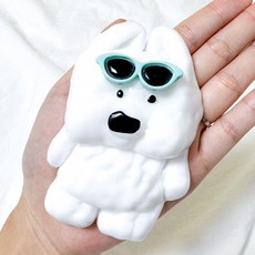 말랑이 주물럭 몰랑이 스트레스볼 캐릭터 모찌, 강아지말랑이, 1개