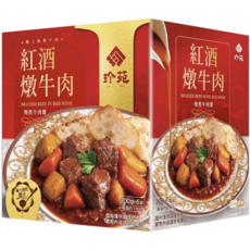 珍苑 紅酒燉牛肉 (200g x 6包) 加熱即食 澳洲牛肉, 200g, 1箱