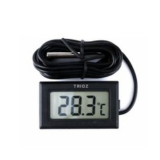 TRIOZ 디지털 1M 센서 온도계 냉장고 어항, 1개