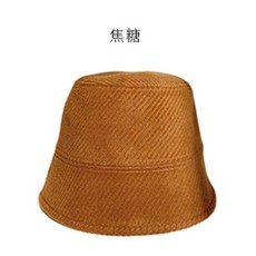 OT SHOP帽子 漁夫帽 盆帽秋冬保暖燈芯絨盆帽 C2179