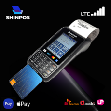 신포스닷컴 26년 최신형 초고속LTE 휴대용카드단말기 이동식카드기 무선카드단말기 휴대용카드기 카드결제기 국내모든카드 애플페이 사용가능, 1개