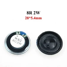 JCD 1 조각 8 32 옴 0.5W 1W 2W 혼 스피커 32R 8R 0.5/1/2W 직경 20mm 23mm 26mm 28mm 30mm 32mm 36mm 40mm, 04 8R 2W 28mm