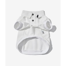 국내매장제품 예일 강아지옷 예일 애완의류 헤리티지 댄 퀵 드라이 피케 도기 폴로셔츠 화이트 323916