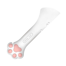 소요상점 고양이 캔따개, 1개, 화이트/핑크