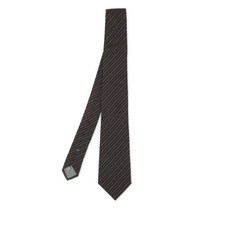 크리스찬 디올 중고 사선 스트라이프 실크 넥타이