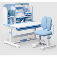 어린이 초등학생 책상 높이조절 데스크 책상세트 가정용, 그레이 스탠다드/수동/분리수납