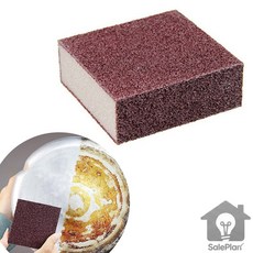 SP 녹제거 스폰지 주방 냄비 싱크대찌든때 캠핑장녹제거 5개입 스펀지 찌든때 얼룩 제거