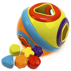 토이앙상블 딸랑이 볼 퍼즐 3313, 믹스, 2개