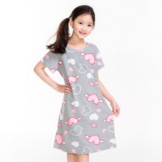 ELINE Heart Angel 兒童短袖連體睡衣