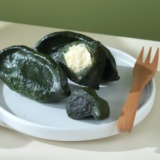 백억떡집 생송편 모싯잎 모시떡냉동 쑥절편맛 [원산지:국산(광주광역시 동구)], 25개, 30g