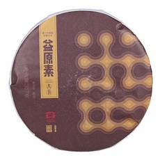 大益 普洱熟茶 益原素A方 357克 1801, 1個, 片