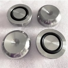 HIFI 不鏽鋼釘墊 音箱腳架 擴大機 櫃減震墊 Audio, 1個, 腳墊一個 (直徑40*厚15mm)