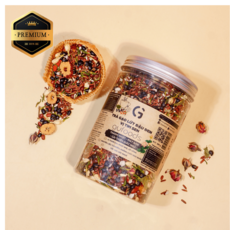 호호생활차 연꽃배아 맛 검은콩현미 허브차(올인원차) by GUfoods _ 건강차 약차 정신 이완 체온 조절 간 기능 개선 수면 개선, 200g, 1개입, 1개