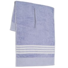 투어 타월 | 대형 골프 캐디 다양한 행 흡수력 44인치 19인치 퍼펙트 골프백 테리 색상 액세서리 컷 천 센터 x 카트, Lavender W/White Stripes, 1개, 라벤더 화이트 스트라이프