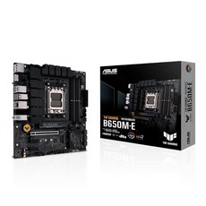 한정 ASUS TUF GAMING B650M‑E AMD Ryzen 7000 시리즈 AM5 대응 B650 탑재 mATX 마더보드/국내 제품, TUF GAMING B650M-E