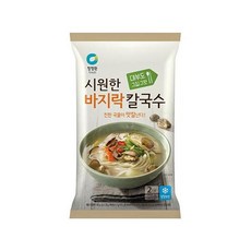 청정원 청정원 바지락칼국수, 366g, 3개