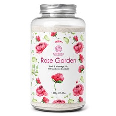 올레비엔 바스 앤 마사지 솔트 로즈가든, 1kg, 1개