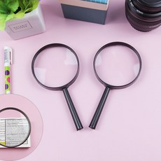 어른 학생 학용품 교육용 휴대용 수업 돋보기 1P ssu+9674cb