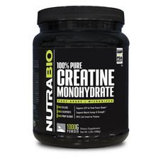 NUTRABIO 肌酸無麩質素食補充粉, 1000g, 1罐