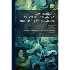 (영문도서)Summarized Proceedings And A Directory Of Members; Volume 24 Paperback, Nabu Press, English, 9781175938138