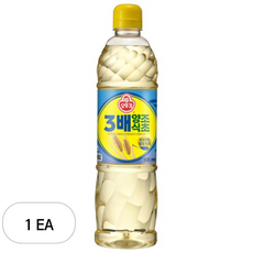 오뚜기 3배 양조식초, 1개, 900ml