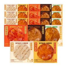 한끼통살 닭가슴살 스테이크 혼합 20개입, 20개, 100g