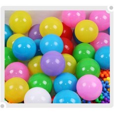 球的世界工廠 台灣製 加厚海洋球 波波球 亮彩混色/馬卡龍色 可選款 球池球 泡泡球 遊戲球 玩具球 無毒無味 SGS認, 1個, 亮彩款混色100球