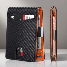 픽커리 RFID 차단 남성 지갑 반지갑