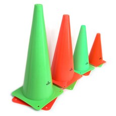[아이워너] 스포츠 칼라콘 23cm 30cm 39cm 48cm 라바콘, 오렌지, 1개