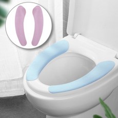 세척가능 변기커버 시트 스티커 보온 위생 엉따, 1개, 상세페이지 참조