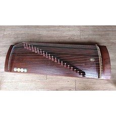 雅典樂器世界 極品21弦古箏，演奏型旅行箏，100公分素面箏，方便攜帶，音色優美, 1個, Brown