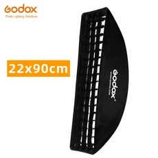 22X90CM BOWENS ELINCHROM MOUNT STUDIO 플 소용 직사각형 스트립 허니컴 그리드, 04 FW22X90CM, 02 for Bowens Mount, 01 빠른