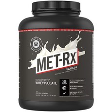 Met-Rx Ultra Myosin乳清分離蛋白粉 香草口味 低脂肪, 2.26kg, 1個