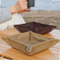 25CM 캠핑도시락 캠핑 캠핑그릇 반합 접이식 코펠 다용도 캠핑식기 스텐도시락 600D, 1개, 상세페이지 참조